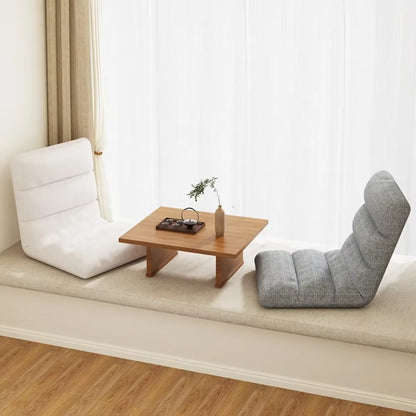 Folding Tatami Seat Small Soft Multifunctional Lazy Backrest Chair Household Single Strong Load-Bearing Capacity on the Bed Sofa